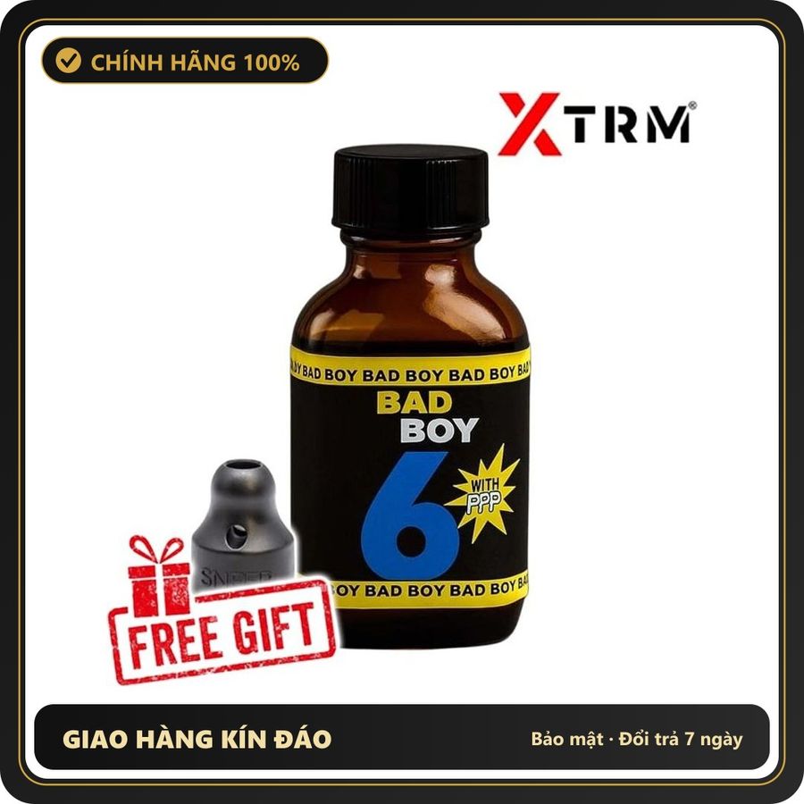 Popper Chính Hãng Tăng Cảm Xúc Cho Cuộc Yêu Popper Bad 6 Boy 30ml - Snapshop Chính Hãng