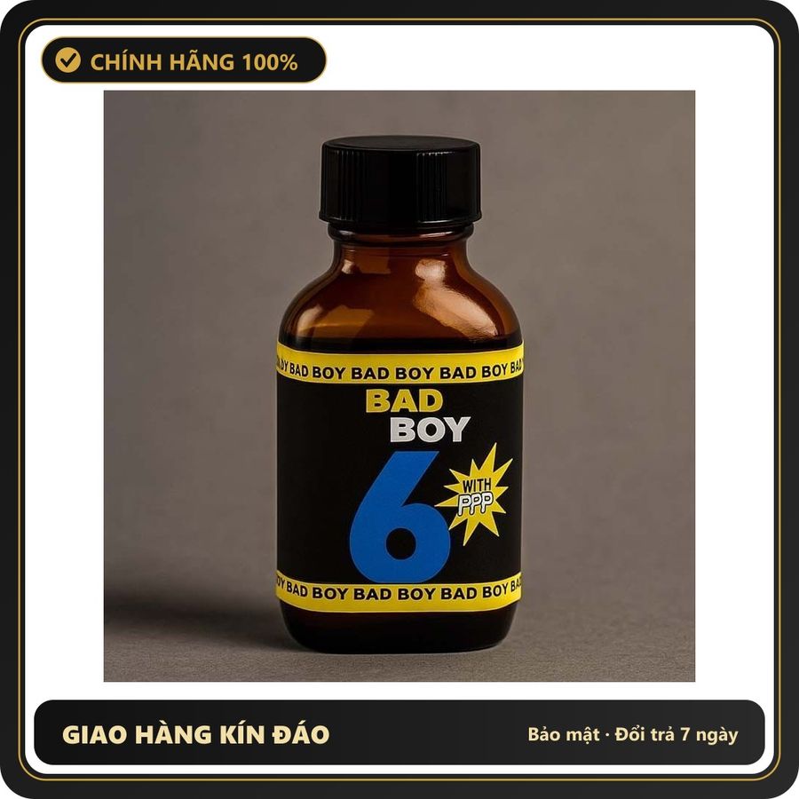 Tinh Dầu Hít Thư Giãn Dành Cho Người Lớn Popper Bad 6 Boy 30ml - Snapshop Chính Hãng