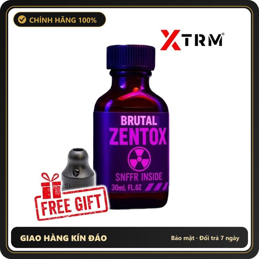 Popper Chính Hãng Tăng Cảm Xúc Cho Cuộc Yêu Popper Zentox Brutal - The Scene Formula 30 ml - Snapshop Chính Hãng