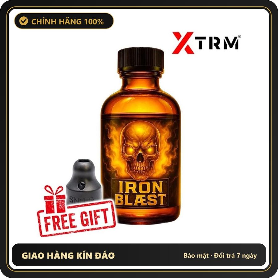 Popper Chính Hãng Tăng Cảm Xúc Cho Cuộc Yêu Popper Iron Blast Yellow 30ml - Snapshop Chính Hãng