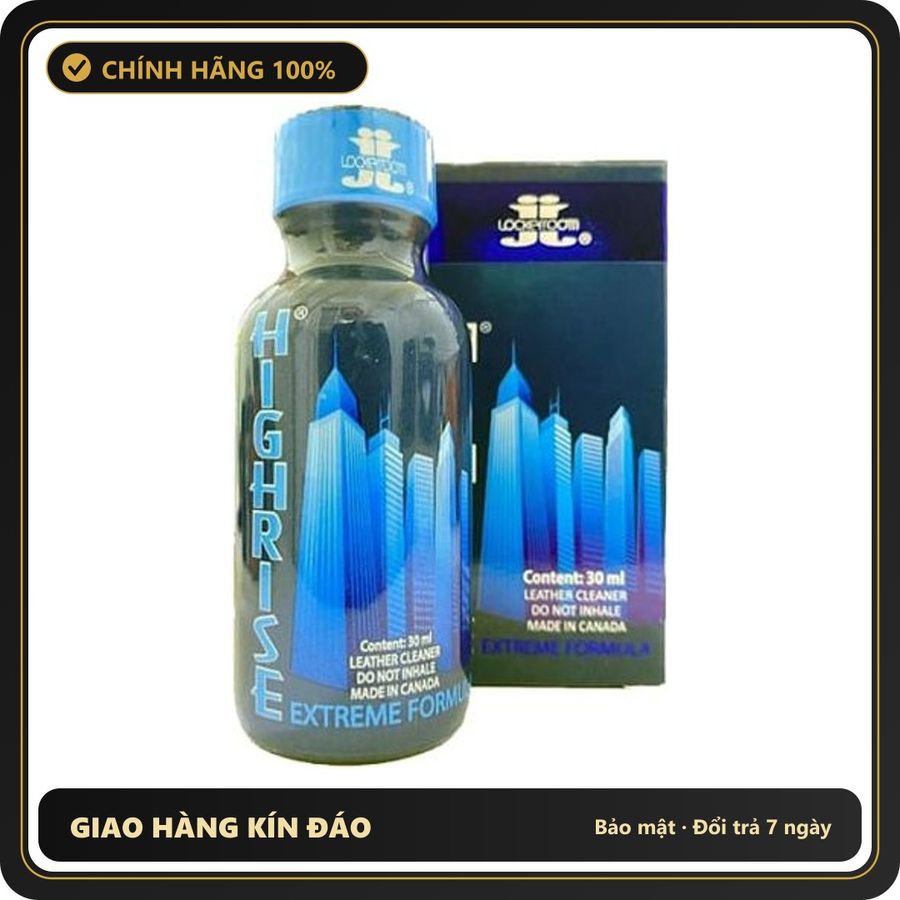 Popper Chính Hãng Tăng Cảm Xúc Cho Cuộc Yêu Popper Highrise Extreme Formula 30ml (JJ) - Snapshop Chính Hãng