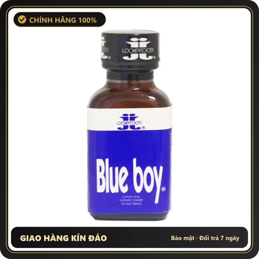 Popper Chính Hãng Tăng Cảm Xúc Cho Cuộc Yêu Popper Blue Boy Retro 25ml (JJ) - Snapshop Chính Hãng