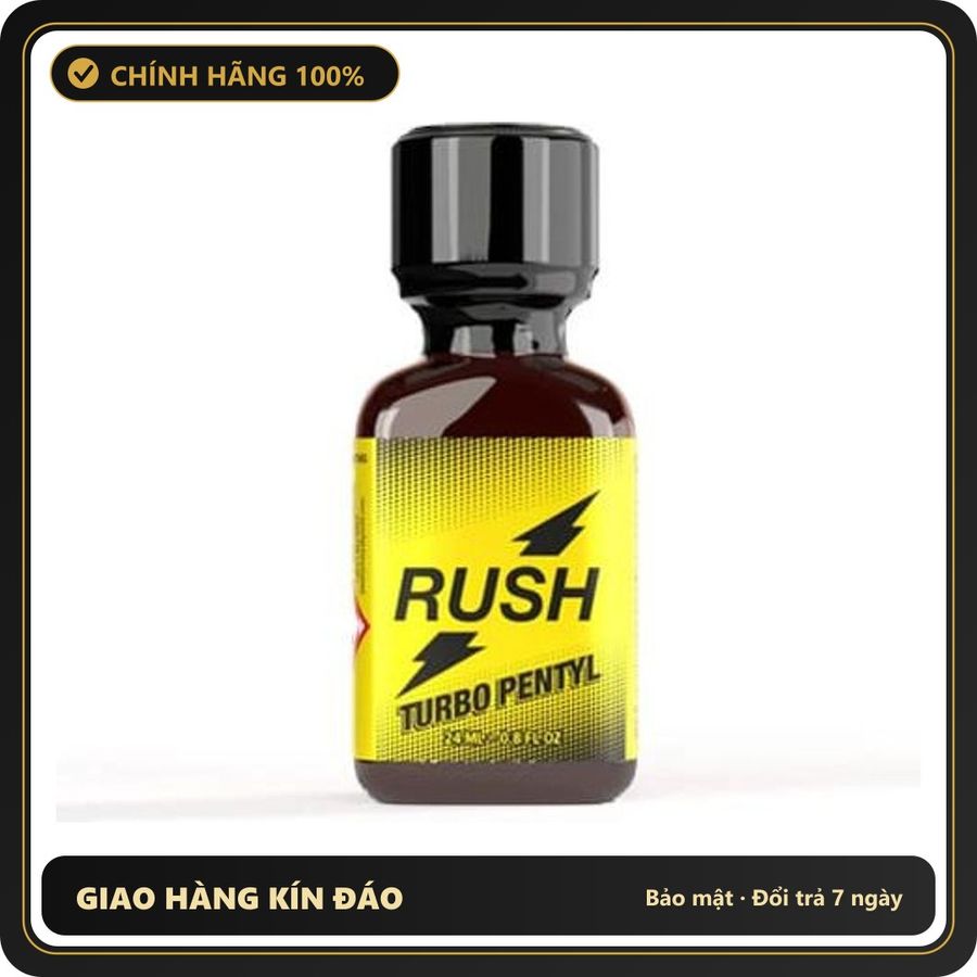 Popper Chính Hãng Tăng Cảm Xúc Cho Cuộc Yêu Popper Rush Turbo Pentyl 24ml - Snapshop Chính Hãng