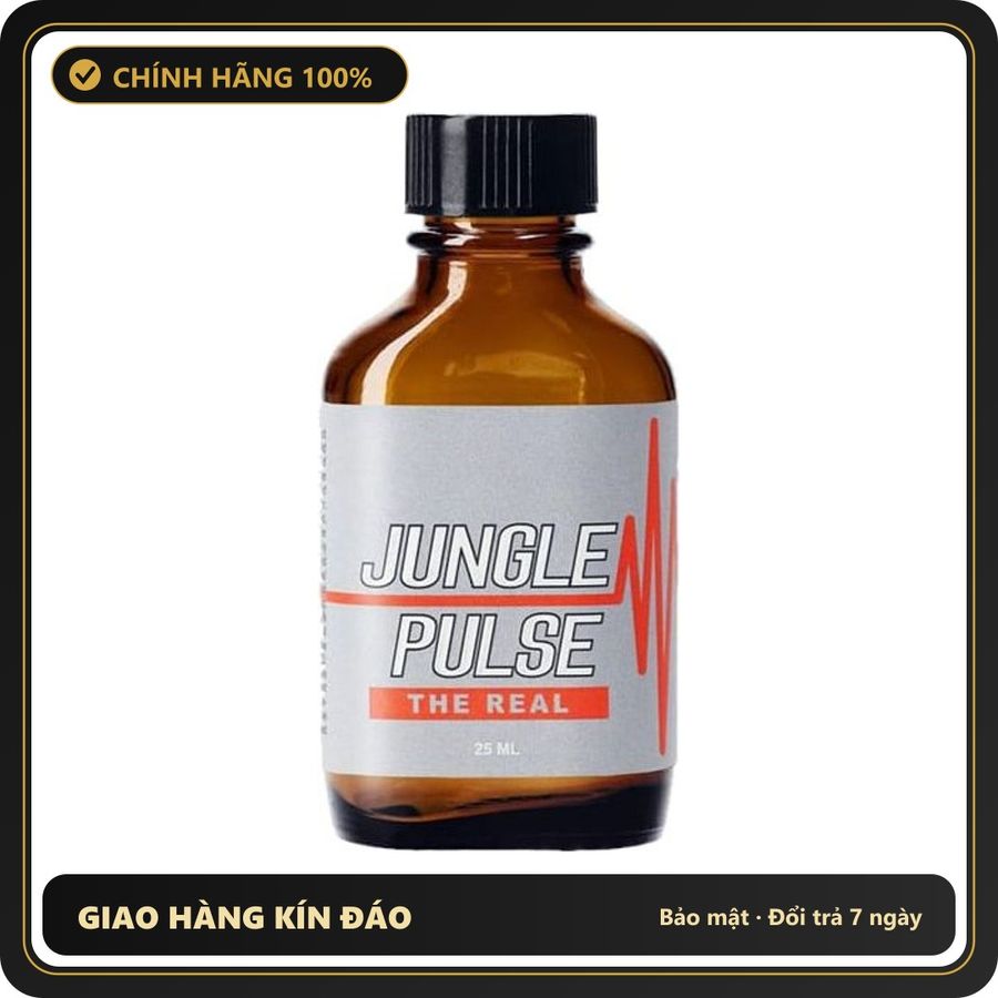 Popper Chính Hãng Tăng Cảm Xúc Cho Cuộc Yêu Popper Jungle Pulse The Real 25ml - Snapshop Chính Hãng