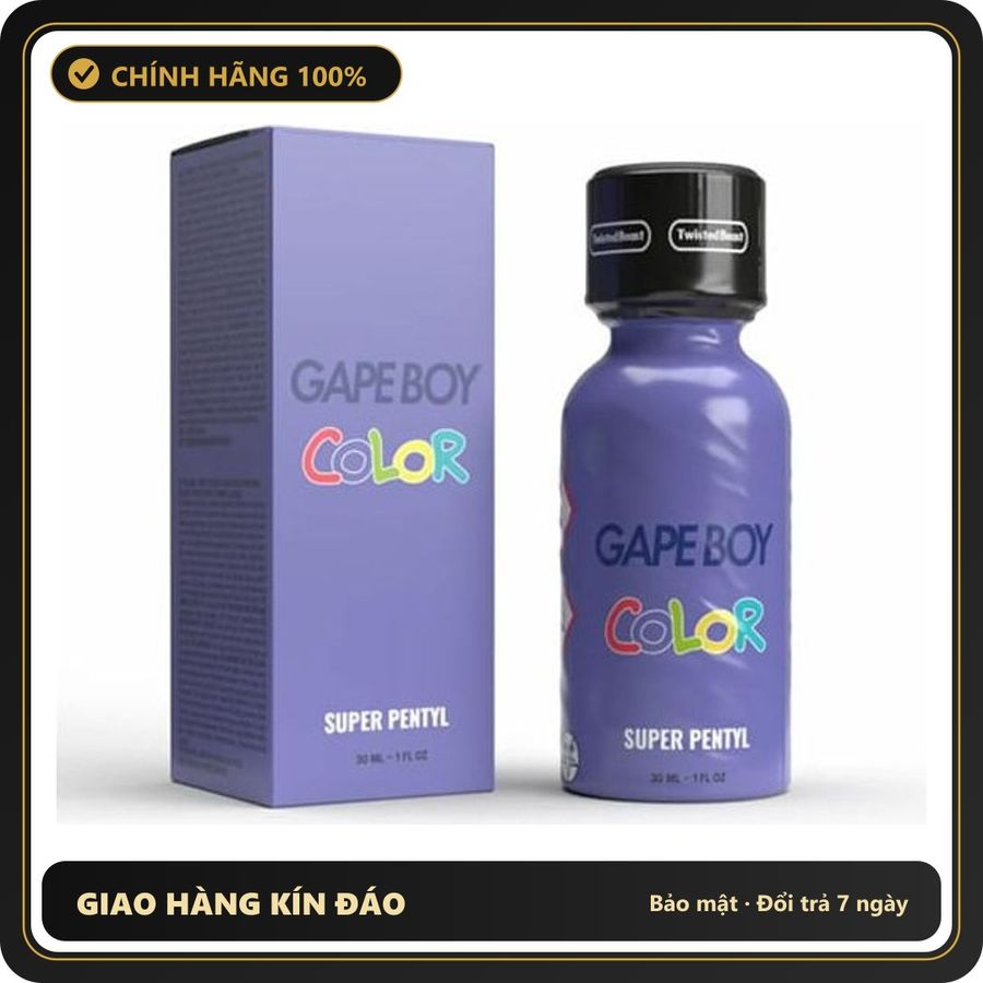 Popper Chính Hãng Tăng Cảm Xúc Cho Cuộc Yêu Popper Twisted Beast Gape Boy Color Super Pentyl 30ml - Snapshop Chính Hãng