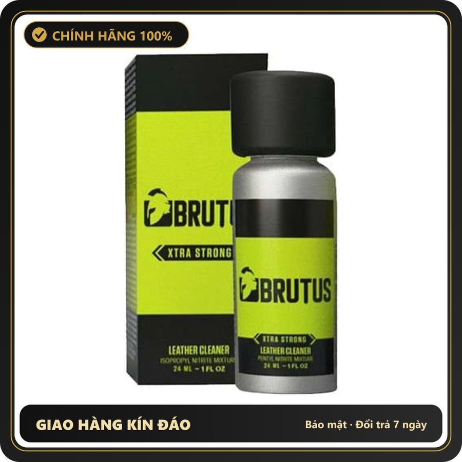 Popper Chính Hãng Tăng Cảm Xúc Cho Cuộc Yêu Popper Brutus Pentyl Xtra Strong 24ml - Snapshop Chính Hãng