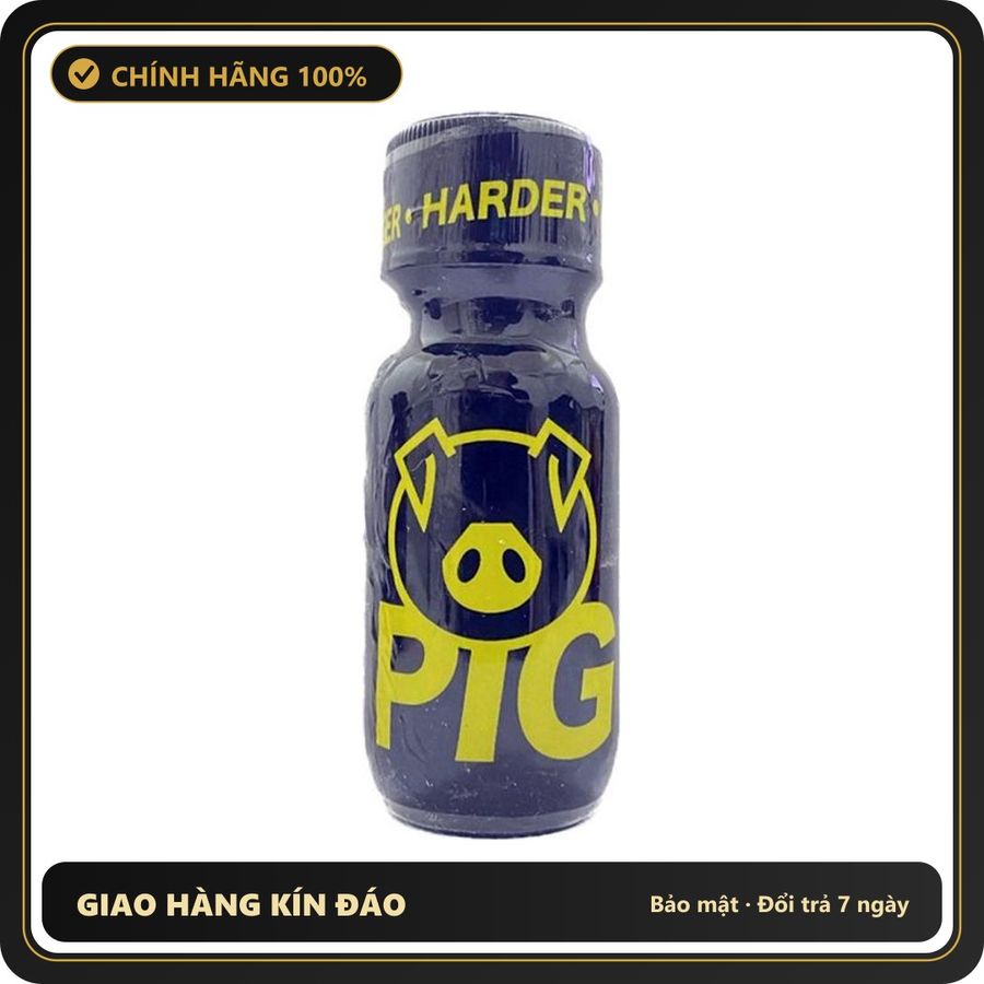 Popper Chính Hãng Tăng Cảm Xúc Cho Cuộc Yêu Popper Pig Yellow 25ml - Snapshop Chính Hãng