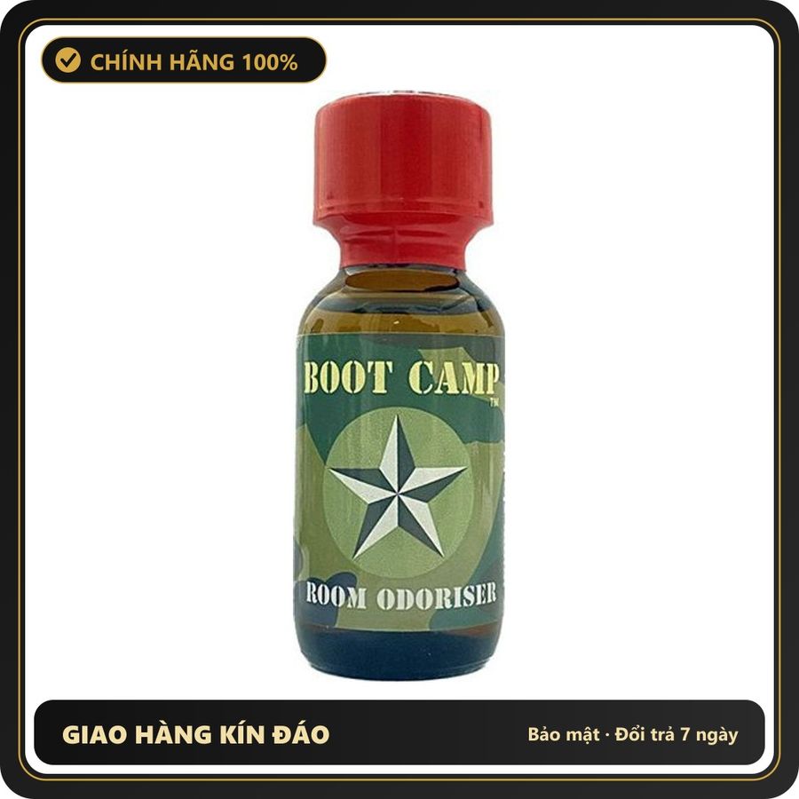 Popper Chính Hãng Tăng Cảm Xúc Cho Cuộc Yêu Popper Boot Camp Aroma 25ml - Snapshop Chính Hãng