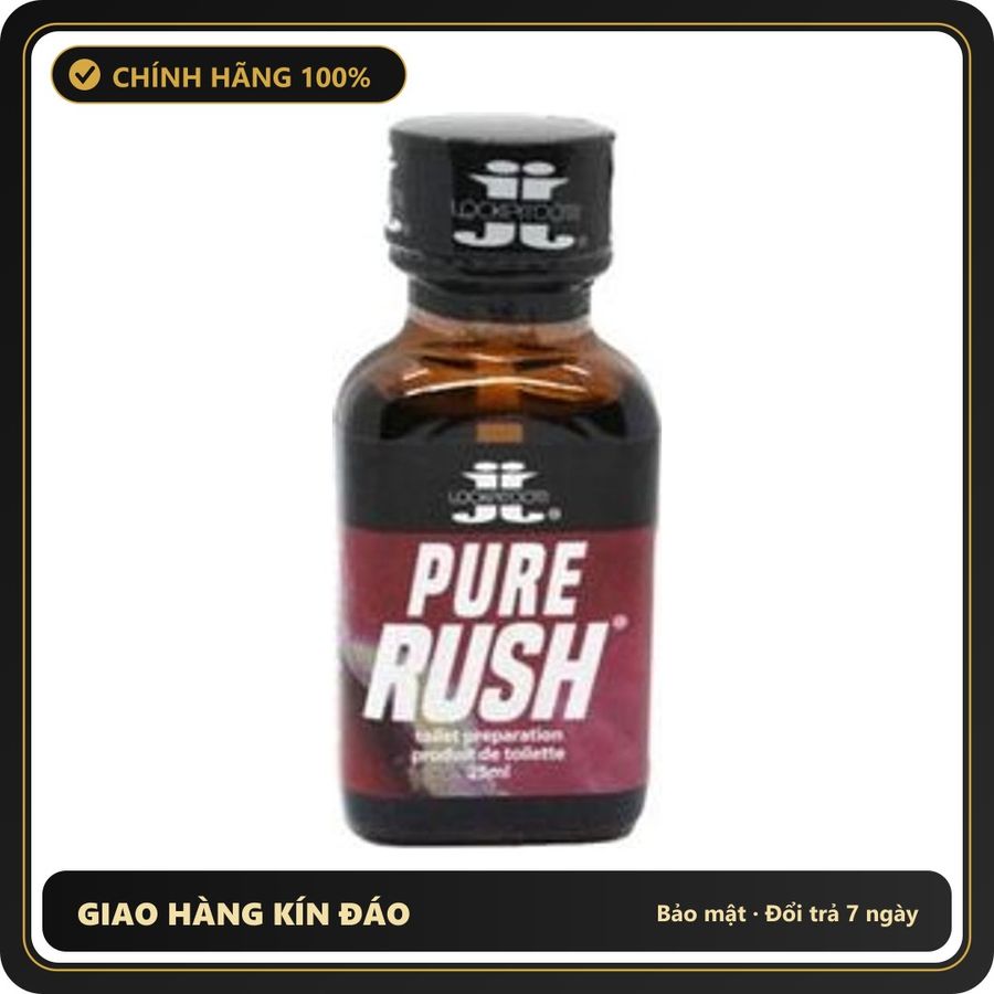 Popper Chính Hãng Tăng Cảm Xúc Cho Cuộc Yêu Popper Pure Rush 25ml (JJ) - Snapshop Chính Hãng