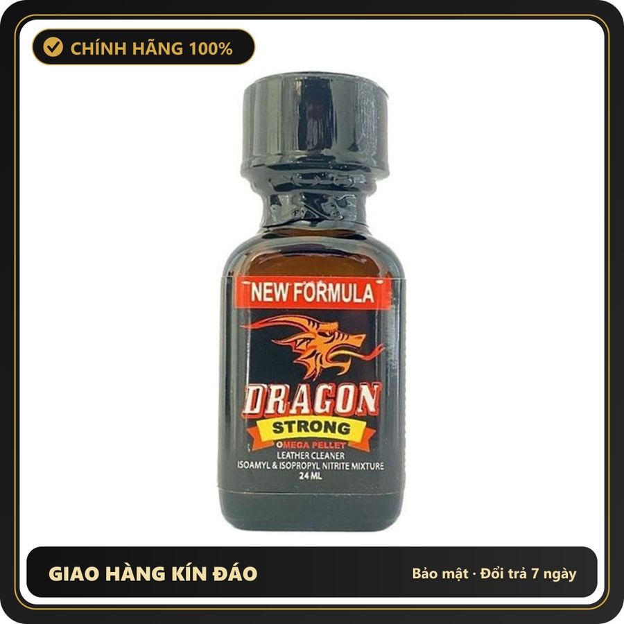 Popper Chính Hãng Tăng Cảm Xúc Cho Cuộc Yêu Popper Dragon Power Strong 24ml - Snapshop Chính Hãng