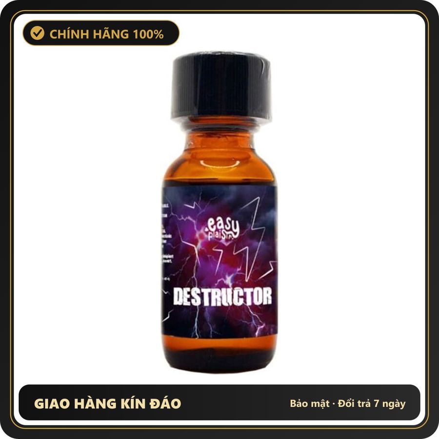 Popper Chính Hãng Tăng Cảm Xúc Cho Cuộc Yêu Popper Destructor 25ml - Snapshop Chính Hãng