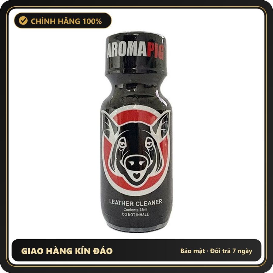 Popper Chính Hãng Tăng Cảm Xúc Cho Cuộc Yêu Popper Aroma Pig Black 25ml - Snapshop Chính Hãng