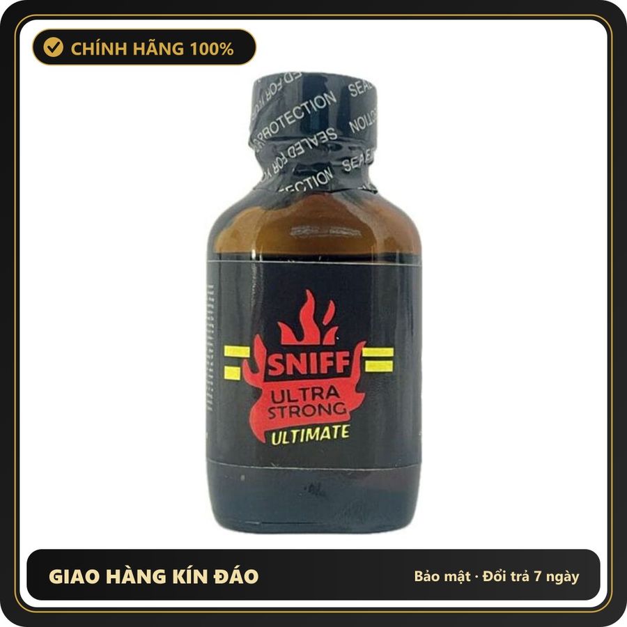 Popper Chính Hãng Tăng Cảm Xúc Cho Cuộc Yêu Popper Sniff Ultra Strong 25ml - Snapshop Chính Hãng