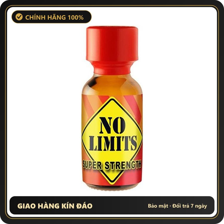 Popper Chính Hãng Tăng Cảm Xúc Cho Cuộc Yêu Popper No Limits Super Strength 25ml - Snapshop Chính Hãng