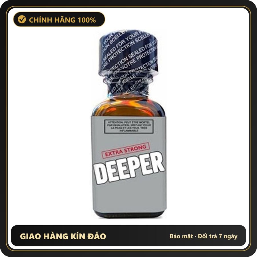Popper Chính Hãng Tăng Cảm Xúc Cho Cuộc Yêu Popper Deeper Extra Strong 25ml - Snapshop Chính Hãng