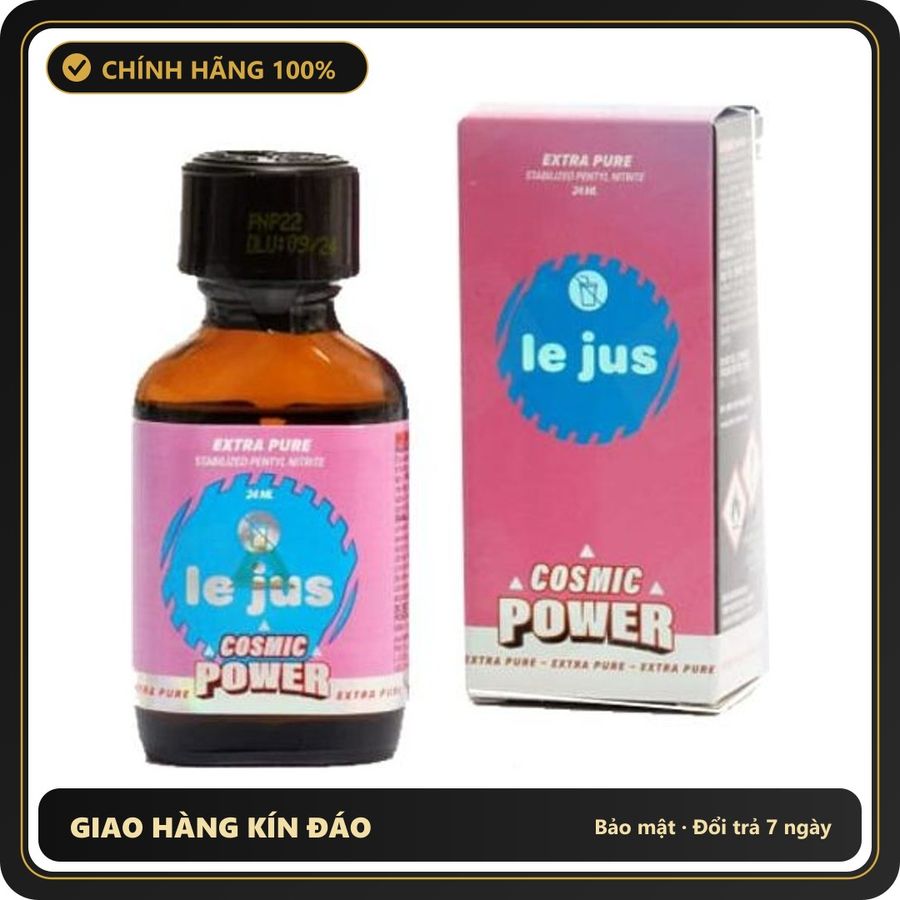 Popper Chính Hãng Tăng Cảm Xúc Cho Cuộc Yêu Popper Le Jus Cosmic Power 24ml - Snapshop Chính Hãng