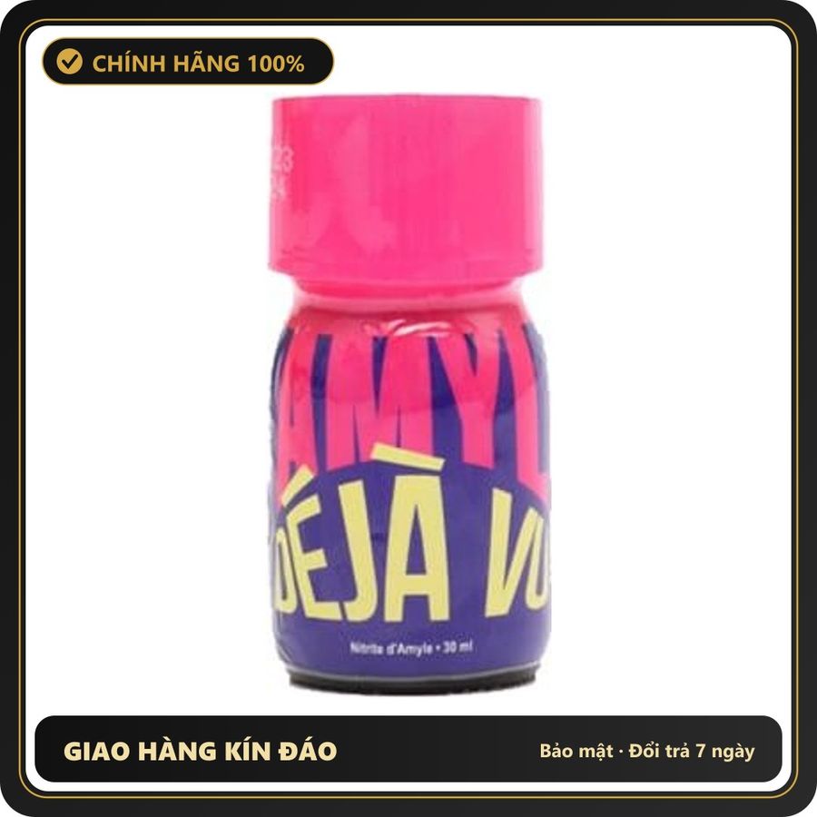 Popper Chính Hãng Tăng Cảm Xúc Cho Cuộc Yêu Popper Amyl Déjà Vu 30ml - Snapshop Chính Hãng