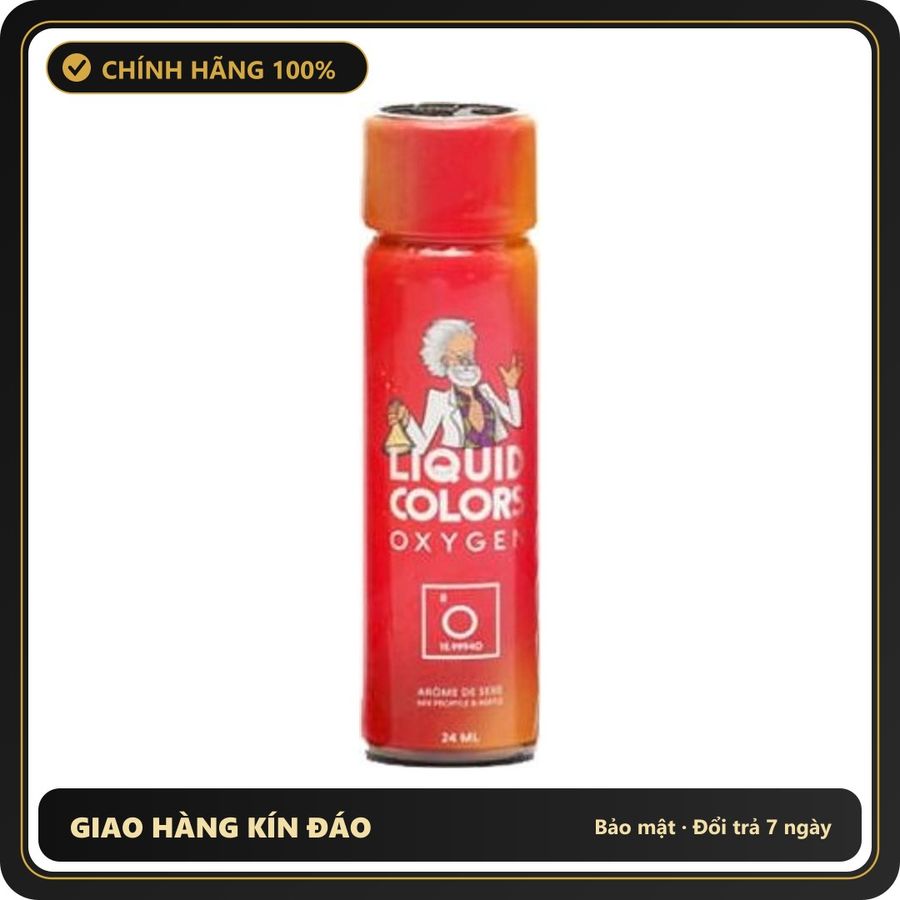 Popper Chính Hãng Tăng Cảm Xúc Cho Cuộc Yêu Popper Liquid Colors Oxygen 24ml - Snapshop Chính Hãng