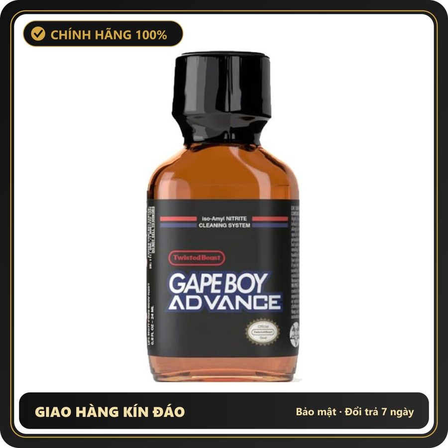 Popper Chính Hãng Tăng Cảm Xúc Cho Cuộc Yêu Popper Twisted Beast Gape Boy Advance 24ml - Snapshop Chính Hãng