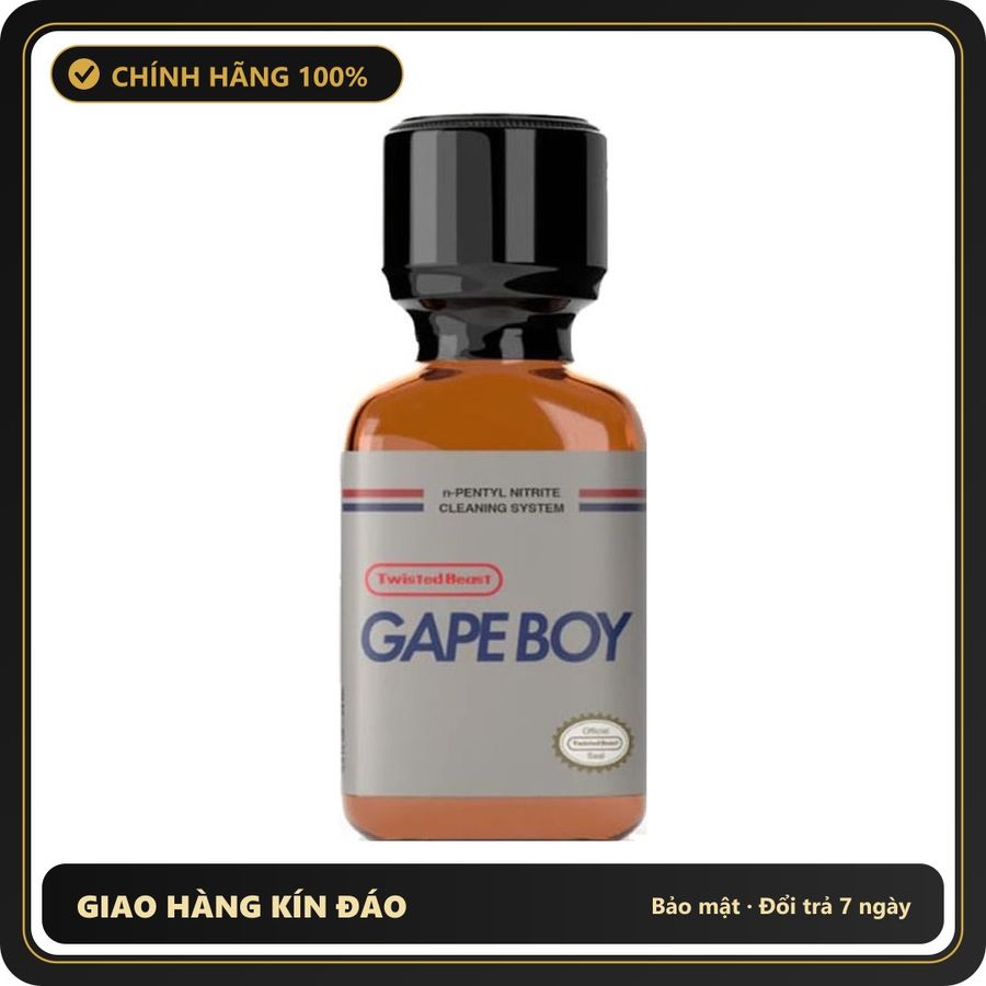 Popper Chính Hãng Tăng Cảm Xúc Cho Cuộc Yêu Popper Twisted Beast Gape Boy 24ml - Snapshop Chính Hãng
