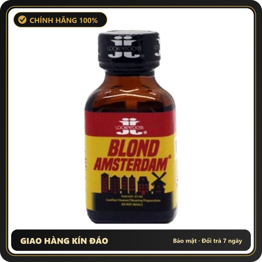 Popper Chính Hãng Tăng Cảm Xúc Cho Cuộc Yêu Popper Amsterdam Blond 25ml (JJ) - Snapshop Chính Hãng