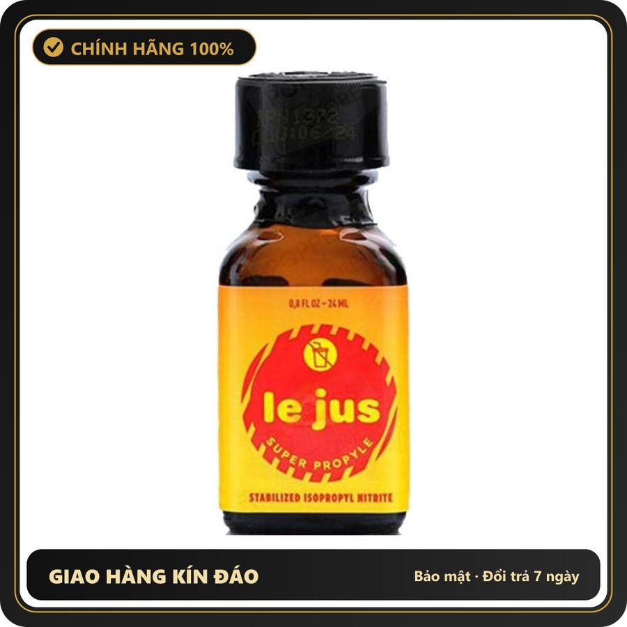 Popper Chính Hãng Tăng Cảm Xúc Cho Cuộc Yêu Popper Le Jus Super Propyl 24ml - Snapshop Chính Hãng