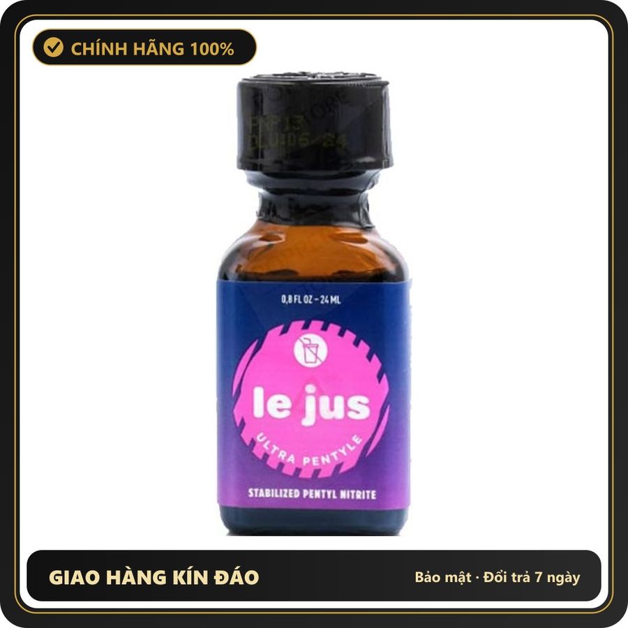 Popper Chính Hãng Tăng Cảm Xúc Cho Cuộc Yêu Popper Le Jus Ultra Pentyl 24ml - Snapshop Chính Hãng