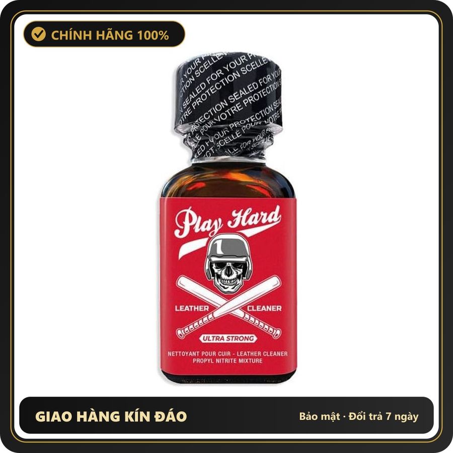 Popper Chính Hãng Tăng Cảm Xúc Cho Cuộc Yêu Popper Play Hard Ultra Strong 25ml - Snapshop Chính Hãng