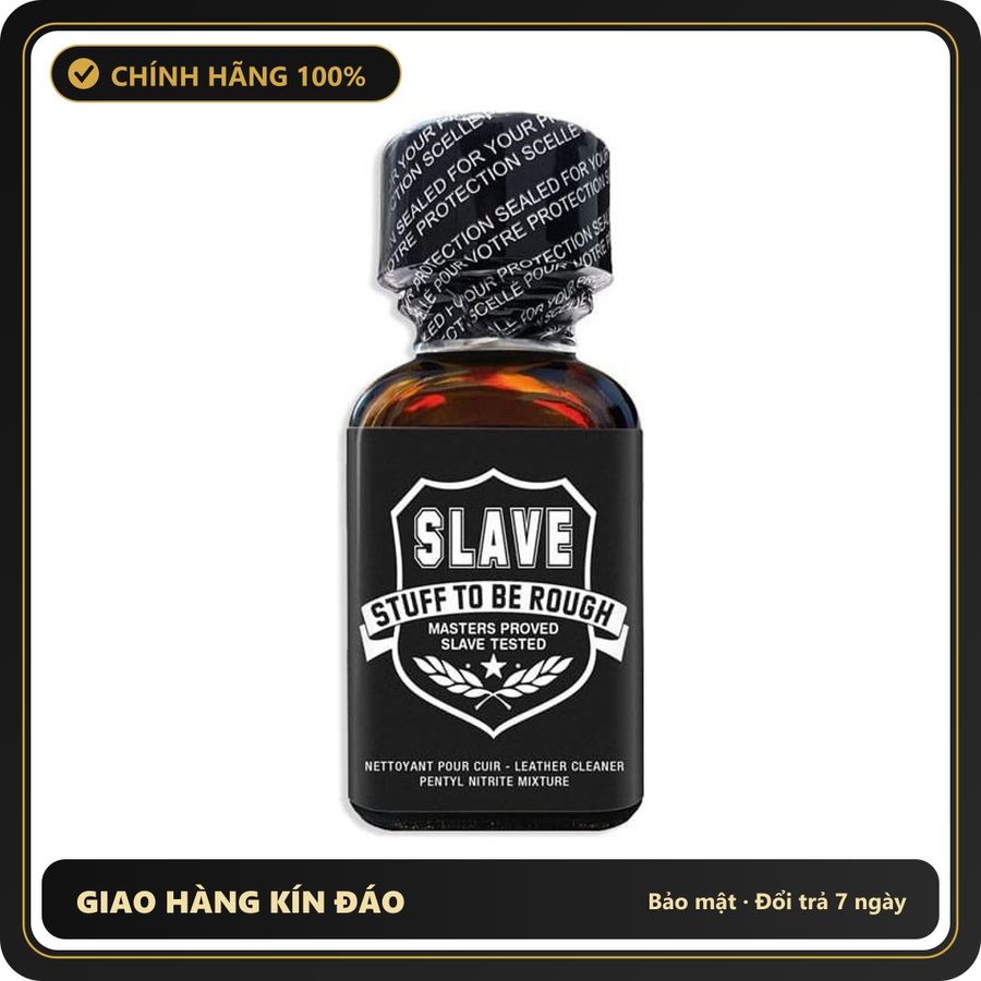 Popper Chính Hãng Tăng Cảm Xúc Cho Cuộc Yêu Popper Slave 25ml - Snapshop Chính Hãng