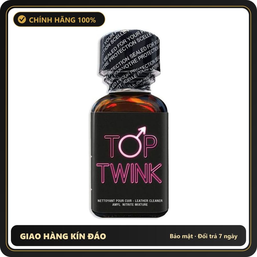 Popper Chính Hãng Tăng Cảm Xúc Cho Cuộc Yêu Popper Top Twink 25ml - Snapshop Chính Hãng