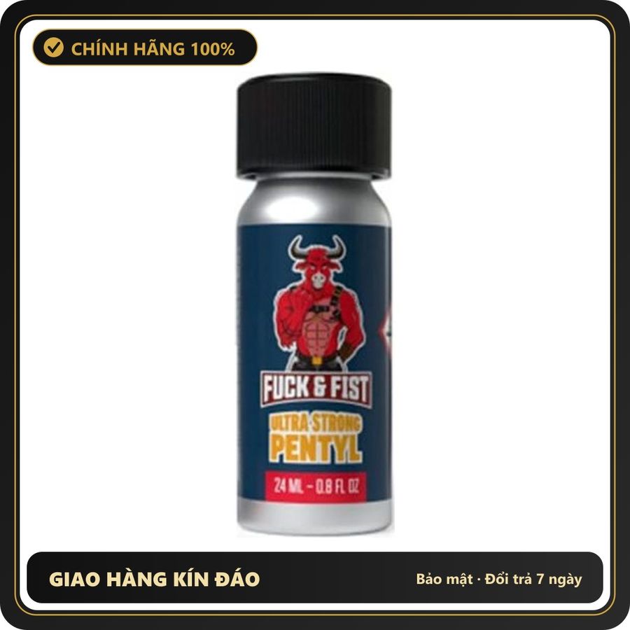 Popper Chính Hãng Tăng Cảm Xúc Cho Cuộc Yêu Popper Fuck & Fist Ultra Strong Pentyl 24ml - Snapshop Chính Hãng