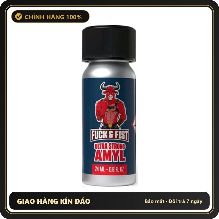 Popper Chính Hãng Tăng Cảm Xúc Cho Cuộc Yêu Popper Fuck & Fist Ultra Strong Amyl 24ml - Snapshop Chính Hãng