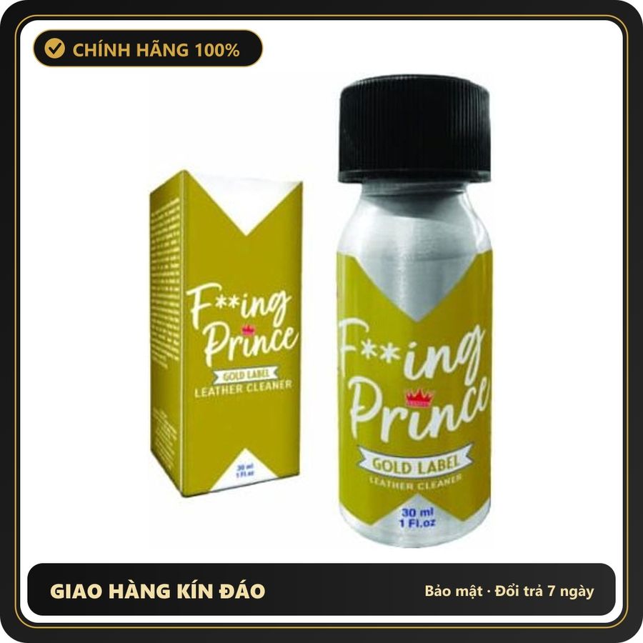 Popper Chính Hãng Tăng Cảm Xúc Cho Cuộc Yêu Popper F**ing Prince Gold Label 30ml - Snapshop Chính Hãng