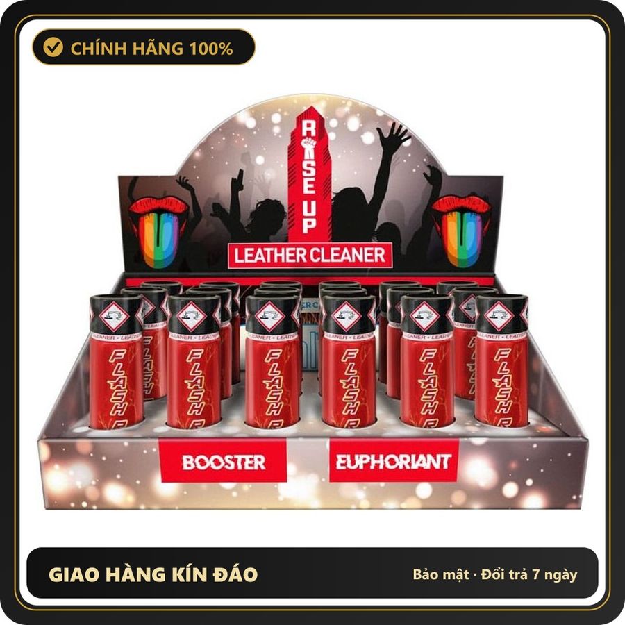 Tinh Dầu Hít Thư Giãn Dành Cho Người Lớn Popper Rise Up Flash Tube 24ml - Snapshop Chính Hãng