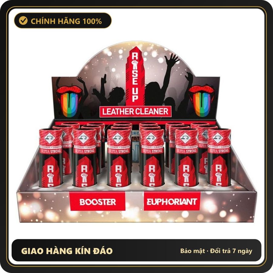 Tinh Dầu Hít Thư Giãn Dành Cho Người Lớn Popper Rise Up Ultra Strong Tube 24ml - Snapshop Chính Hãng