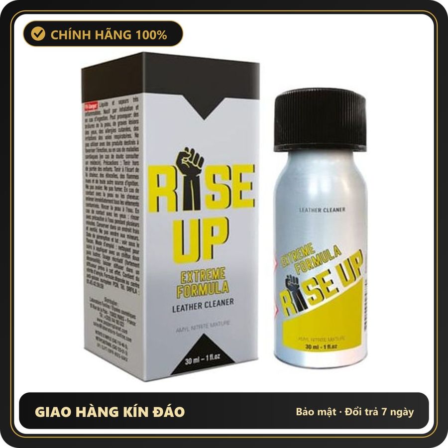 Popper Chính Hãng Tăng Cảm Xúc Cho Cuộc Yêu Popper Rise Up Extreme Formula 30ml - Snapshop Chính Hãng