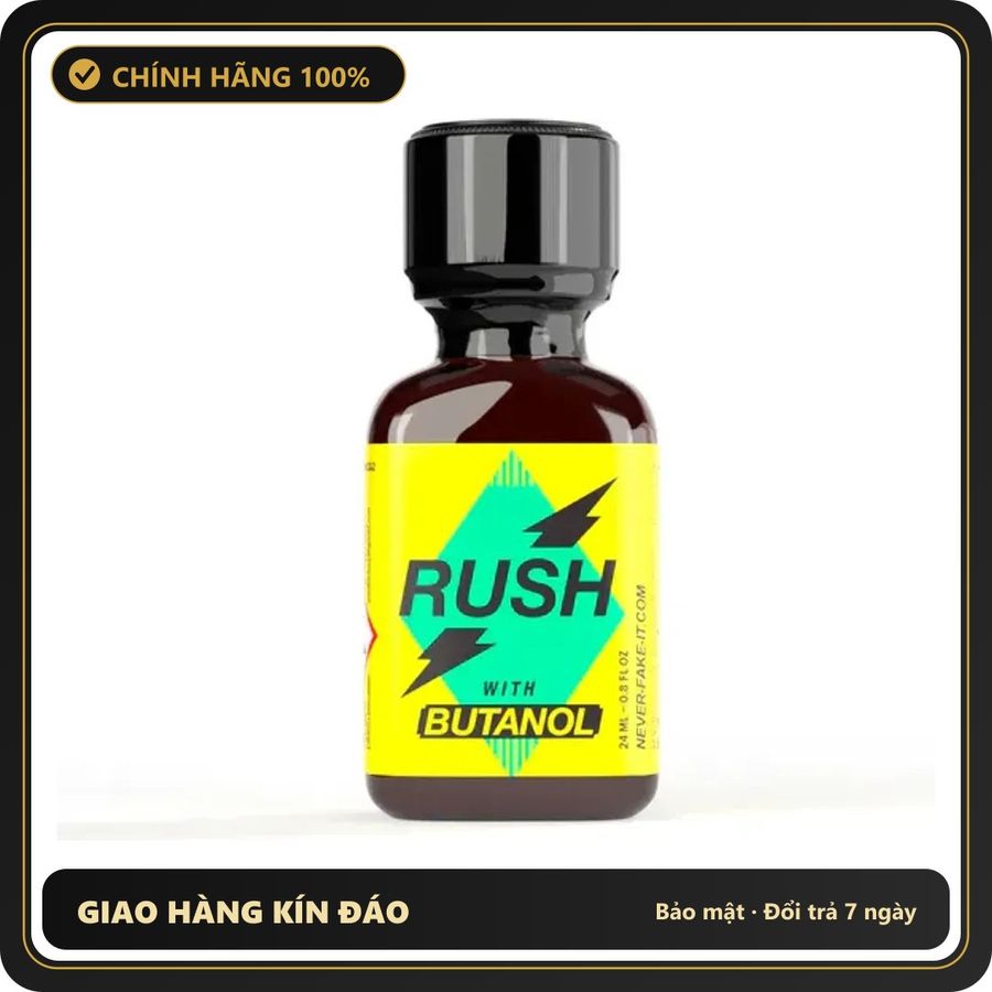 Popper Chính Hãng Tăng Cảm Xúc Cho Cuộc Yêu Popper Rush Butanol 24ml - Snapshop Chính Hãng