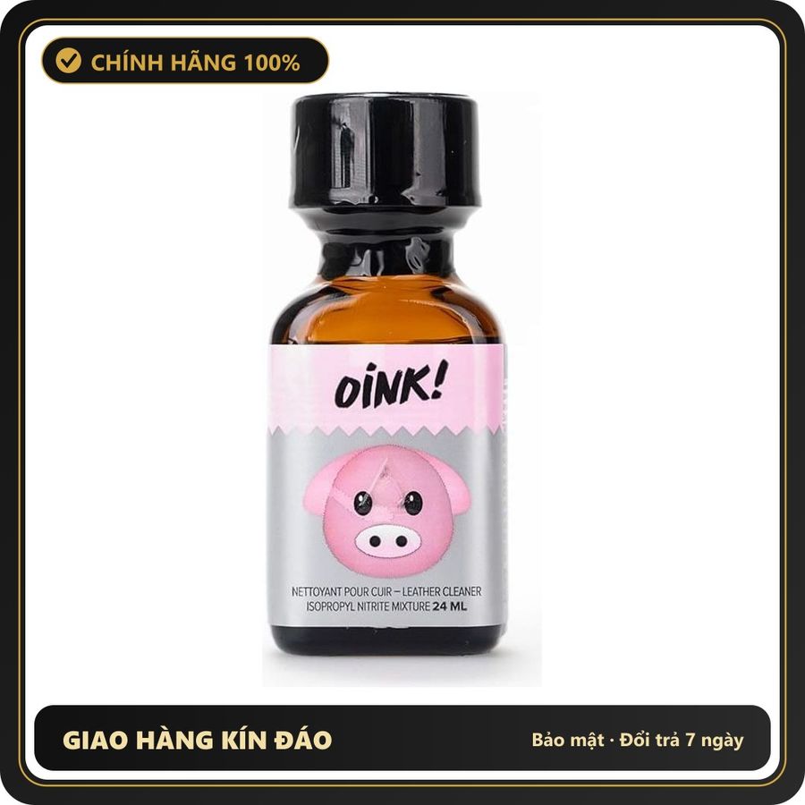 Popper Chính Hãng Tăng Cảm Xúc Cho Cuộc Yêu Popper Oink 24ml - Snapshop Chính Hãng