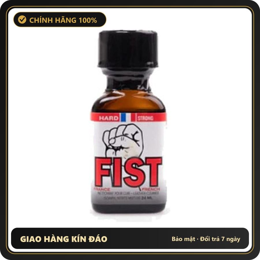 Popper Chính Hãng Tăng Cảm Xúc Cho Cuộc Yêu Popper Fist Hard 24ml - Snapshop Chính Hãng