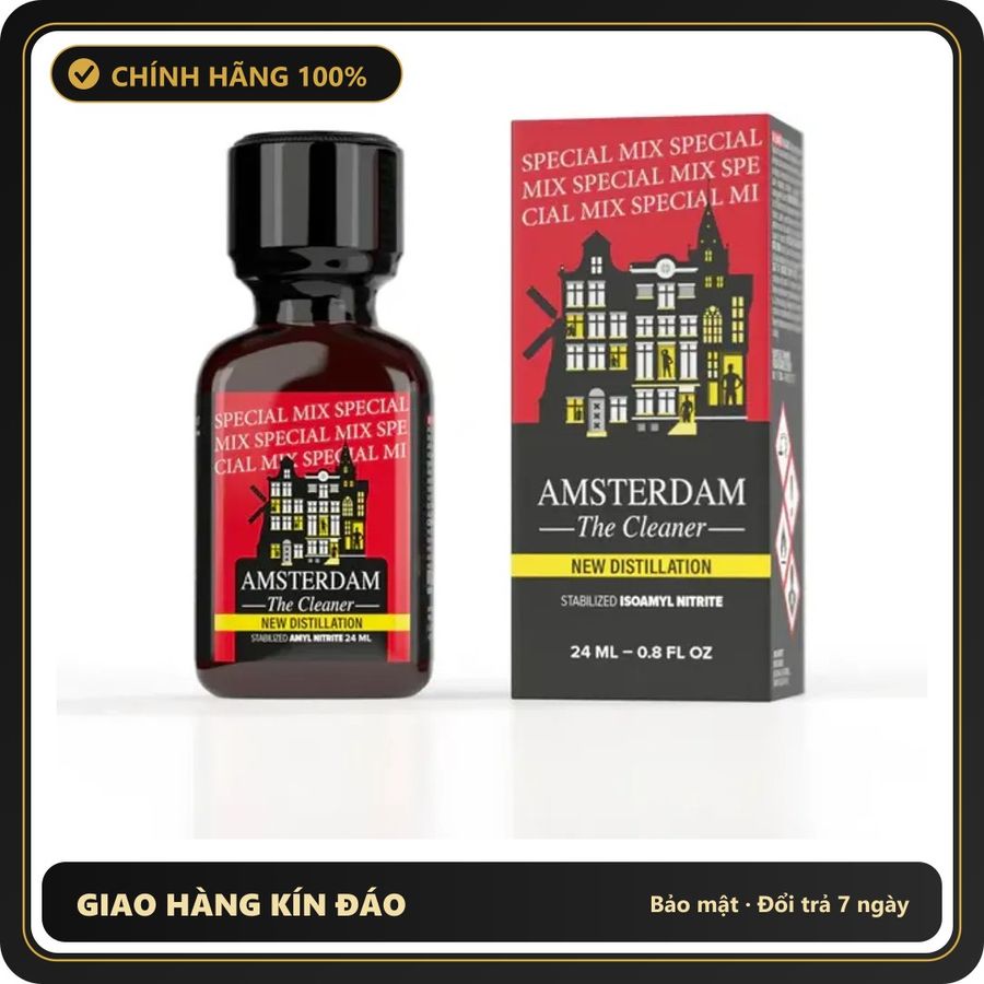 Popper Chính Hãng Tăng Cảm Xúc Cho Cuộc Yêu Popper Amsterdam Special 24ml - Snapshop Chính Hãng