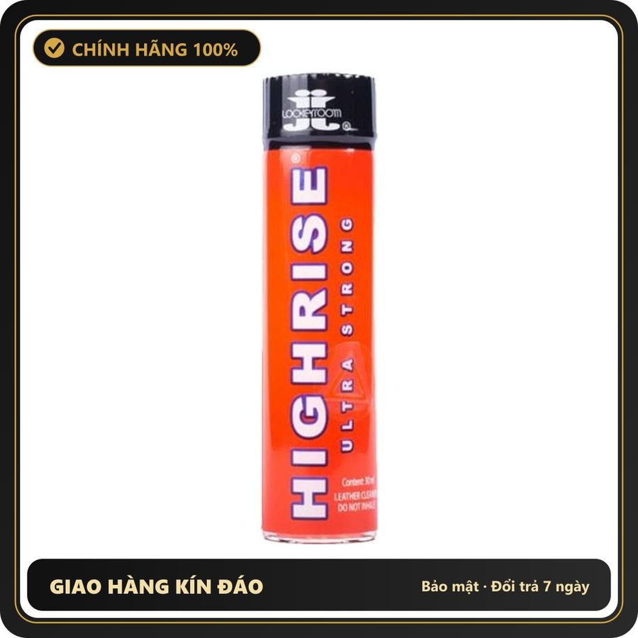 Popper Chính Hãng Tăng Cảm Xúc Cho Cuộc Yêu Popper Highrise Ultra Strong 30ml - Snapshop Chính Hãng
