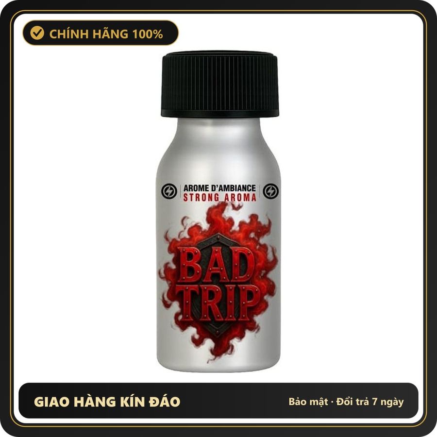 Popper Chính Hãng Tăng Cảm Xúc Cho Cuộc Yêu Popper Bad Trip Alu 25ml - Snapshop Chính Hãng