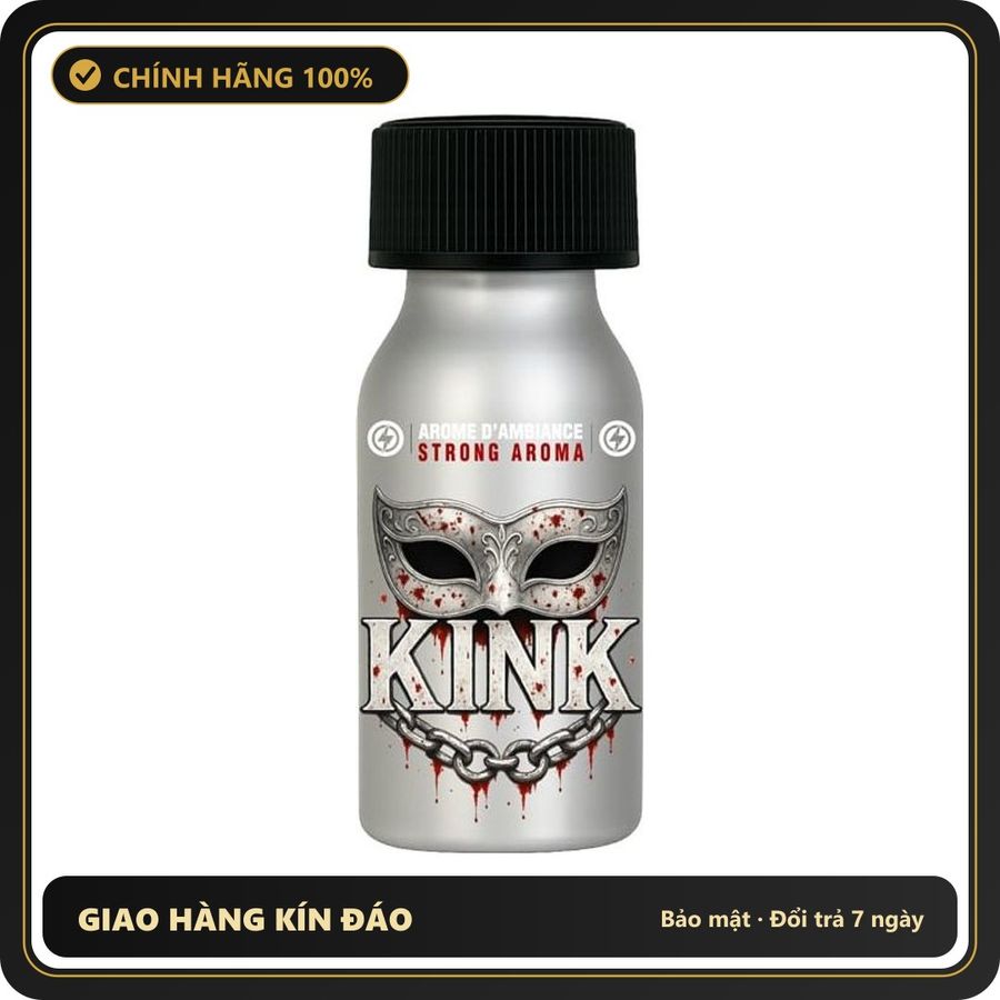 Popper Chính Hãng Tăng Cảm Xúc Cho Cuộc Yêu Popper Kink Alu 25ml - Snapshop Chính Hãng