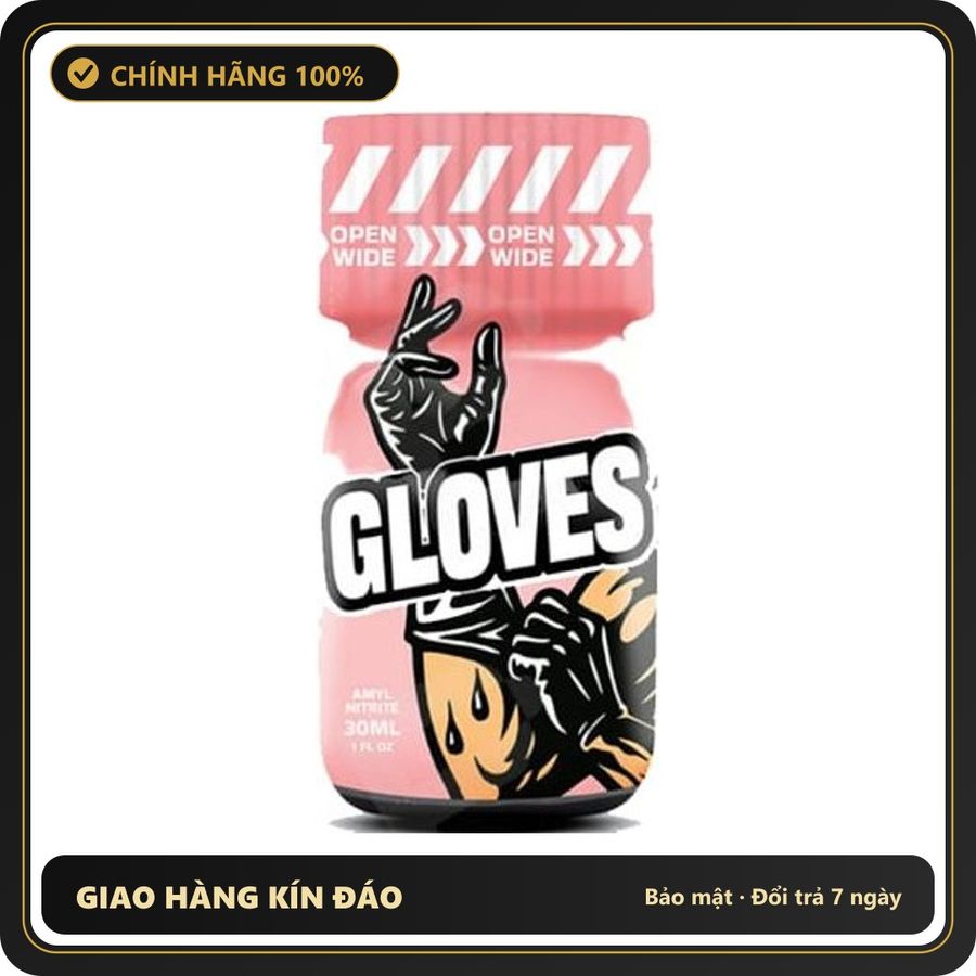 Popper Chính Hãng Tăng Cảm Xúc Cho Cuộc Yêu Popper Gloves Amyl 30ml - Snapshop Chính Hãng