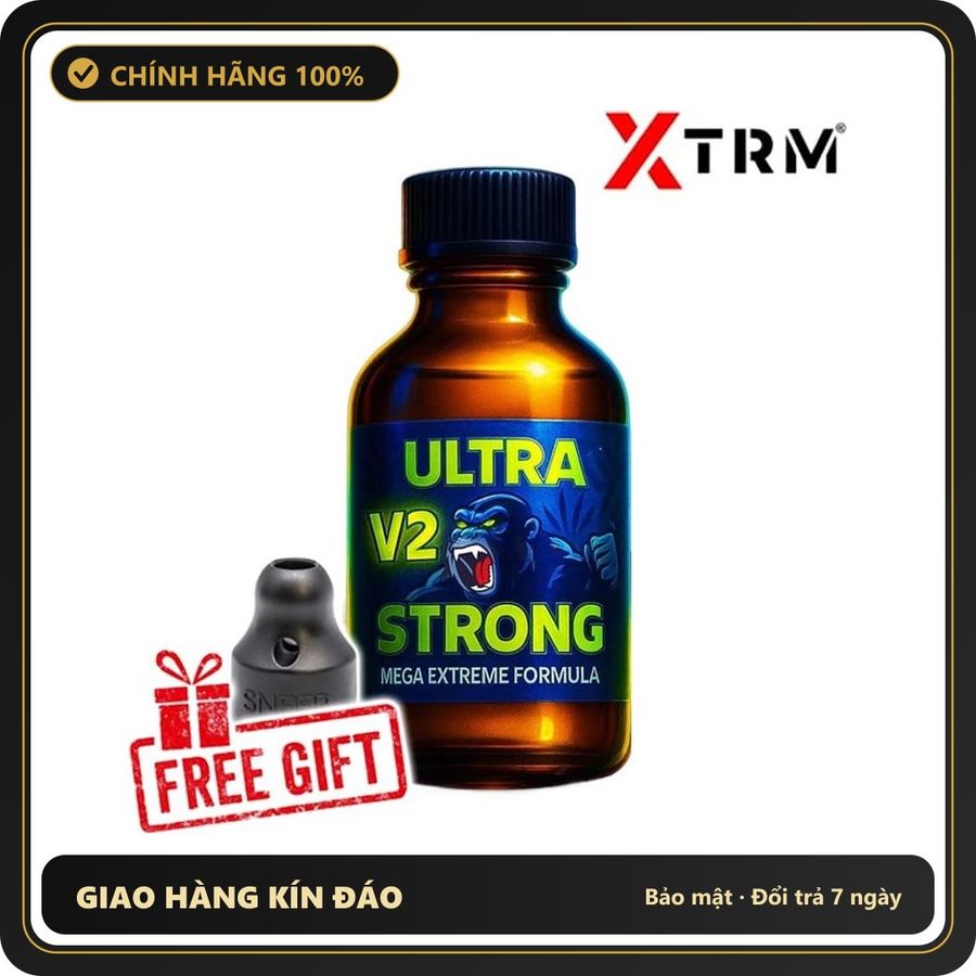 Popper Chính Hãng Tăng Cảm Xúc Cho Cuộc Yêu Popper Gorilla Ultra Strong V2 30ml - Snapshop Chính Hãng