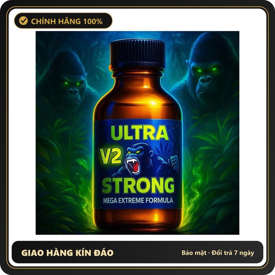 Tinh Dầu Hít Thư Giãn Dành Cho Người Lớn Popper Gorilla Ultra Strong V2 30ml - Snapshop Chính Hãng