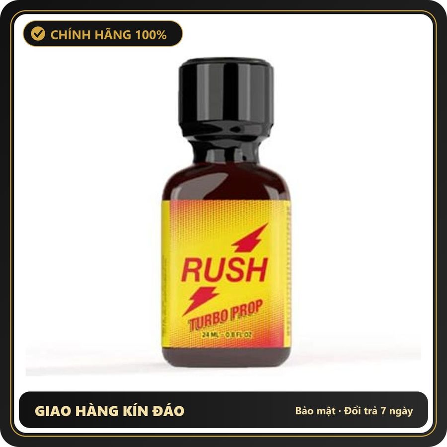 Popper Chính Hãng Tăng Cảm Xúc Cho Cuộc Yêu Popper Rush Turbo Propyl 24ml - Snapshop Chính Hãng