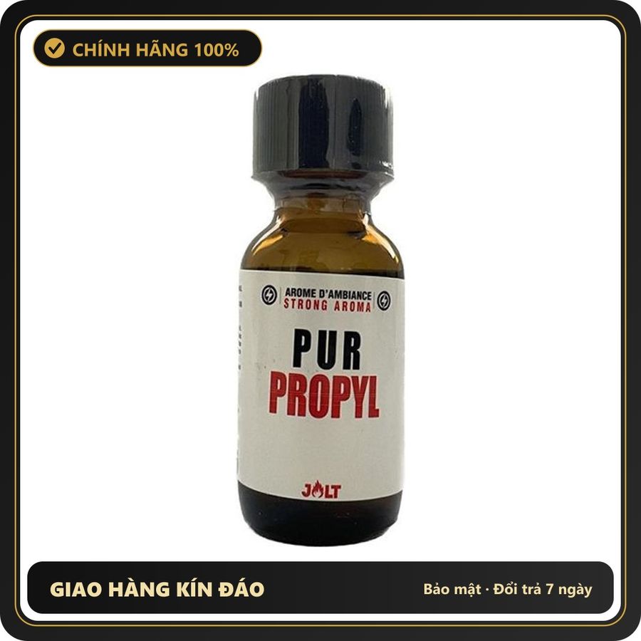 Popper Chính Hãng Tăng Cảm Xúc Cho Cuộc Yêu Popper Pur Propyl Strong 25ml (Jolt) - Snapshop Chính Hãng
