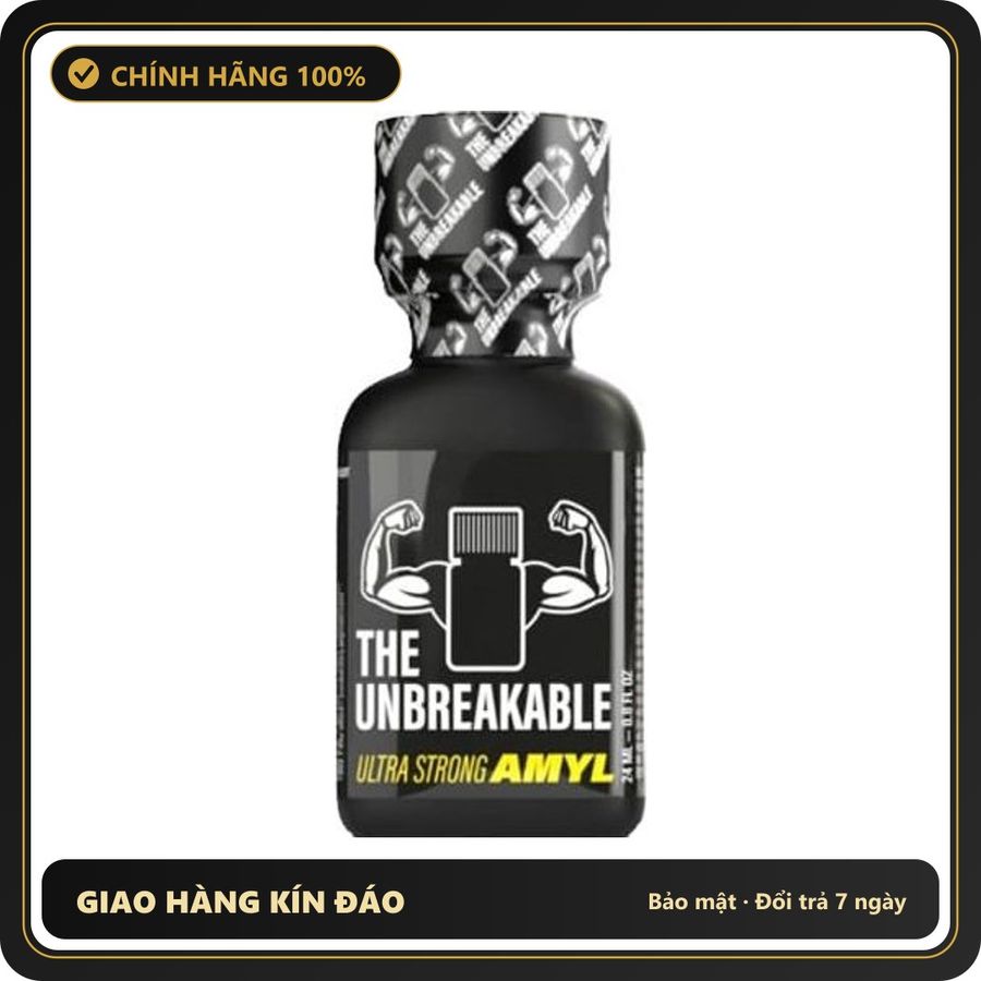 Popper Chính Hãng Tăng Cảm Xúc Cho Cuộc Yêu Popper The Unbreakable Ultra Strong Amyl 24ml - Snapshop Chính Hãng