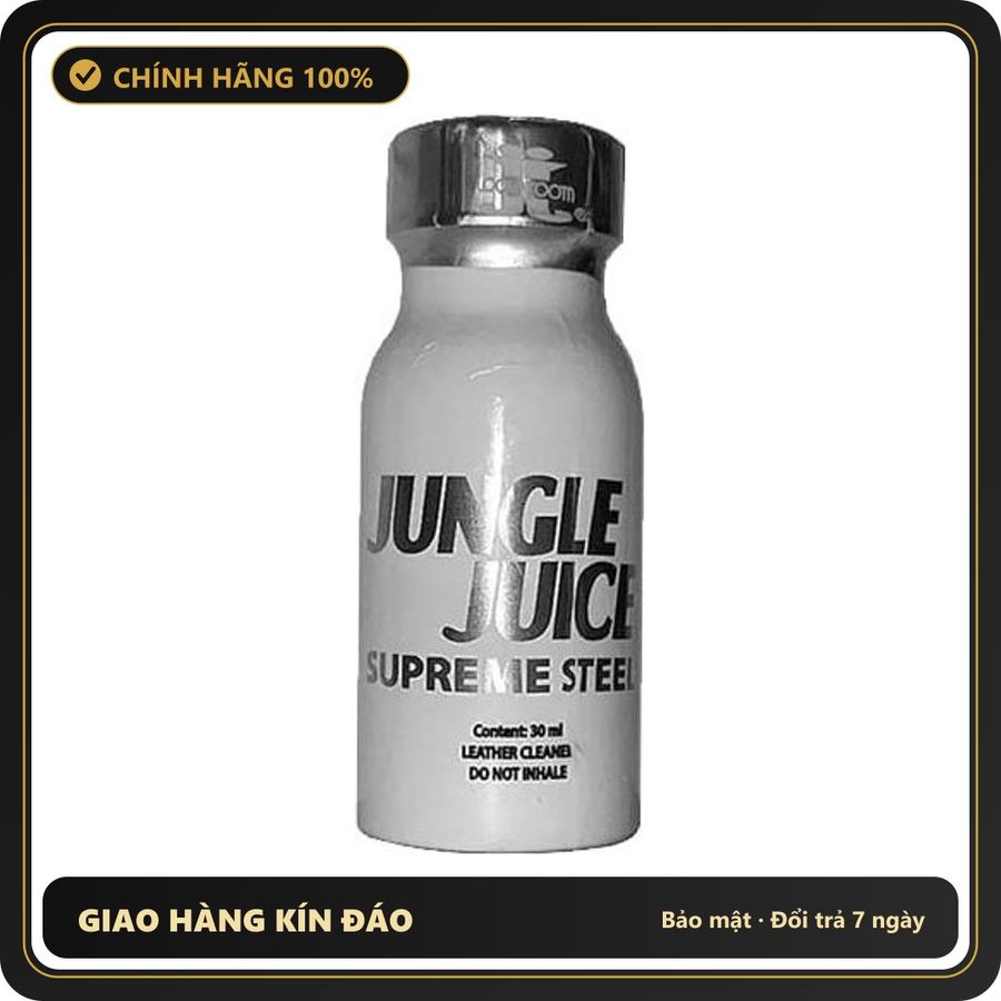 Popper Chính Hãng Tăng Cảm Xúc Cho Cuộc Yêu Popper Jungle Juice Supreme Steel 30ml (JJ) - Snapshop Chính Hãng